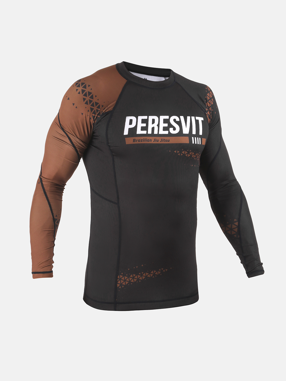 Peresvit Ranked Rashguard Longsleeve Brown